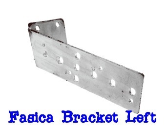 Fascia Bracket to suit 20 degree fascia angle LEFT Shade sail Fixing accessory