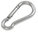 Snap Spring Hook 6mm 316 stainless steel marine grade