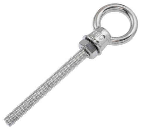 Eye bolt  M10 - 160mm thread with collar BL 2600