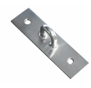 Wall Plate 150mm x 40mm Stud Wall Bracket 316 Stainless Steel