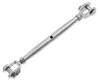 Turnbuckle ECONOMY Rigging Screw Jaw/Jaw 8mm Stainless steel 316 (Matte Finish)