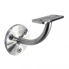 ProRail Handrail Bracket - Suits Flat Handrail Satin Finish 316  Stainless Steel