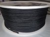 5mm Roll of 200m Black Rope Polyester Leech cord high strength good UV resistance