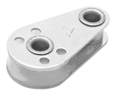 25mm Pulley Block - Sheet, Rivet - Pipe