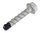 M8 60mm Thread Screw Bolt Galvanised Steel