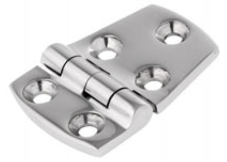 Door Hinge 38x56mm (1-1/2” x 2-1/4”) 316 Stainless Steel