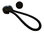 Stayput Shock Cord Loop 70mm Black