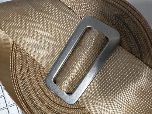 TRI GLIDE - SLIDE BUCKLE - 50mm for webbing 316 Stainless