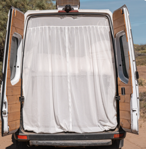 Magnetic Rear Door Fly Screen Standard Size 165x165cm