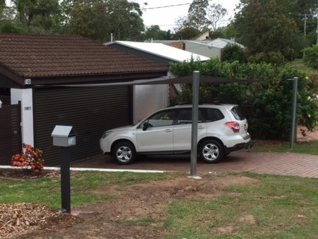 Shady Lady 5x6m Grey shade sail. Great looking install. Thanks Matt for sending in your photo's.\\n\\n28/12/2016 12:22 PM