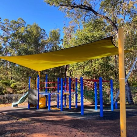 Custom Made Shade Sail Dualshade - colour Macaw. Great colour The Blue Mountains in Sydney.\\n\\n19/06/2020 10:45 AM