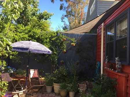 Thanks Emily for sending in your photo. Installed is a 2x3x3.6m Grey Shady Lady Shade Sail.\\n\\n10/12/2016 5:00 PM