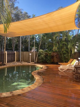 Hannah and Mick's after photo. A fantastic transformation over there pool area, new shade sail up and looks great.\\n\\n27/02/2017 10:57 AM