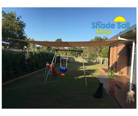 Karyn has installed our 3x4m shady lady shade sail in her outdoor area. Thanks for sending your photo in.\\n\\n7/03/2016 3:11 PM