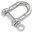 Dee shackle Forged 8mm stainless steel marine grade forged