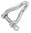 Dee shackle 8mm twisted stainless steel