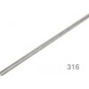 M8 Threaded Rod 316 stainless steel 1 metre long