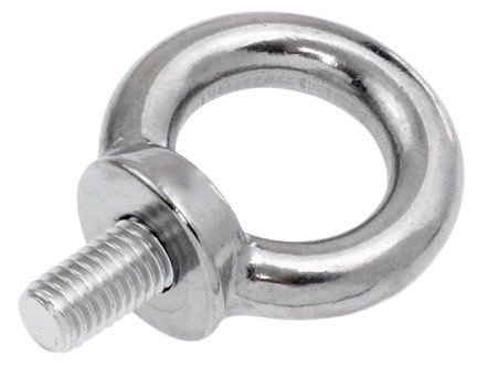 M16 Eye bolt with collar Electropolished 27mm/90mm 316 stainless steel