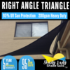 2 x 3 x 3.6 m Right Angle BLACK The Shady Lady Range