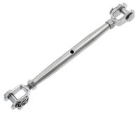 Turnbuckle Rigging Screw Jaw/Jaw 6mm Stainless steel 316 (Matte Finish)