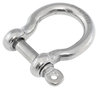 Bow Shackle 10mm cast stainless steel marine grade 316