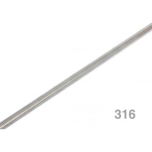 M20 Threaded Rod 316 stainless steel 1 metre long