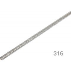 Threaded Rod 316 Stainless Steel 1 METRE