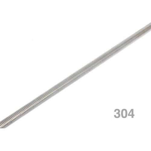Threaded Rod 304 Stainless Steel 1 METRE