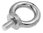 M8 Eye bolt with collar Electropolished 16mm/62mm 316 stainless steel
