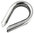 Wire rope thimble 3.2mm stainless steel - Small