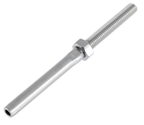 M6 x 32mm LHT Swage Stud 316 Grade Stainless steel