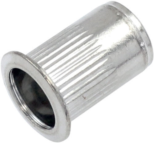 M6 x RHT Nut Rivet 0.7 - 4.0mm Metal Posts 304 Grade Stainless steel