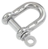 Dee shackle Forged 8mm stainless steel - ECON range