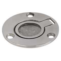 Round Ring Pull 316 Marine Grade Stainless Steel Diameter 50mm