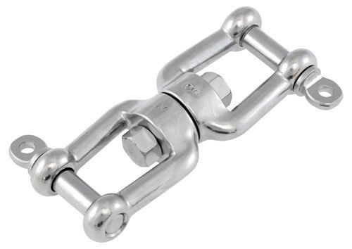 6mm Swivel Jaw/Jaw 316 Grade Stainless Steel Electropolished
