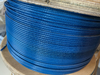 2.5mm BLUE PVC Coated 3.2mm Wire Rope 7x7 316G Stainless Steel - Clearance