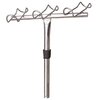 3-Way Snapper Rack Fishing Rod holder - Port - 316 Stainless Steel