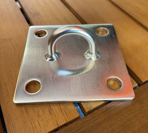 Wall Plate 100m x 100m Horizontal 304 Stainless Steel