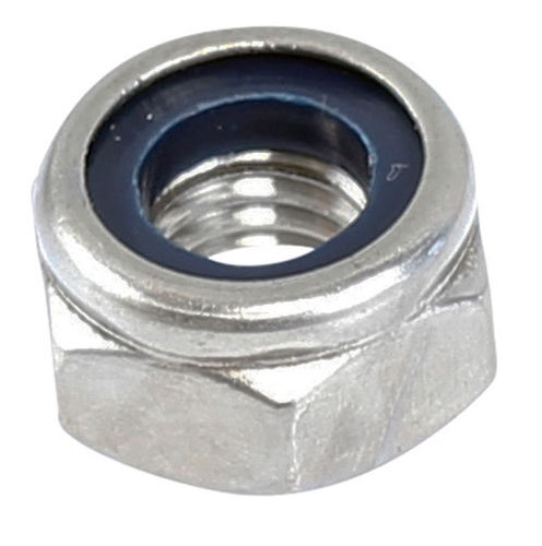 M20 Nylon Lock Nut 316 Grade Stainless Steel