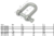 M5 Galvanised Dee shackle 5mm stainless steel