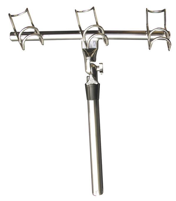 3-Way Adjustable Fishing Rod holder 360° Horizontal 180° vertical