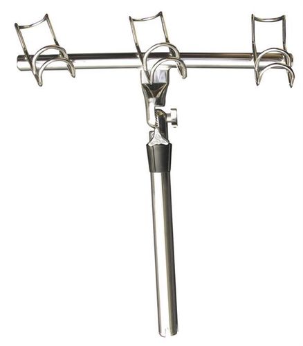3-Way Adjustable Port Fishing Rod holder Rotates 360° Horizontal &amp; 180° vertical