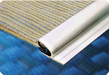 Commercial ShadeGrip® V160 Classic Cream 1.9m Length (locking strip sold separately)