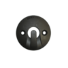 Stayput Dome Hook 60mm Horizontal Black