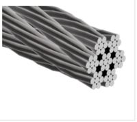 Galvanised Wire 7x7 Semi Flexible Galvanised Wire 7x7 Semi Flexible