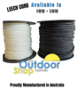 4mm Leech cord White 100m Polyester Australian Made