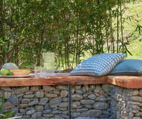 Gabion structures -retaining walls, fencing and landscape features