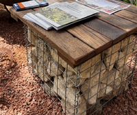 Gabion structures -retaining walls, fencing and landscape features