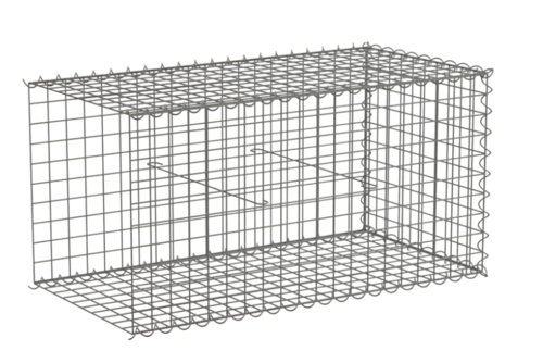 RhinoWeld Gabion Add-On Kit 50x50x100cm Mesh Size 50mm Stone Basket