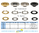 SP4 100x  Eyelet & Spur 316 Black self-piercing